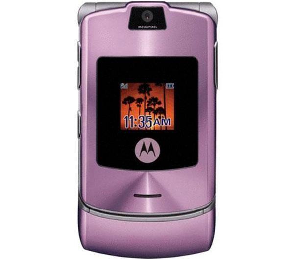 MOTOROLA RAZR V3i Pink/Silver