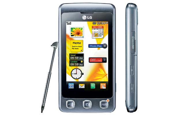 LG KP 500 Silver