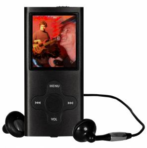 MP3-Player ‚AP-4bl‘, 4 GB spielt Musik und Videos