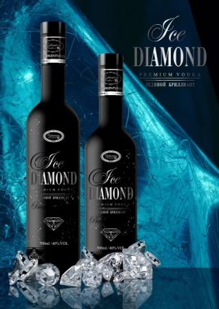 Premium Vodka Ice Diamond 1 Liter