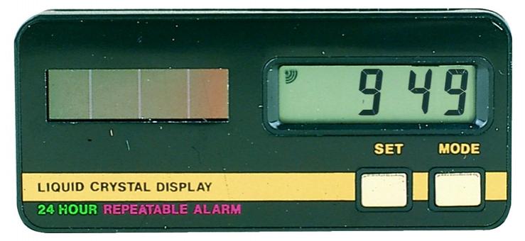 10x Solar LCD-Uhr für Auto Wohnmobil Motorrad u.a.