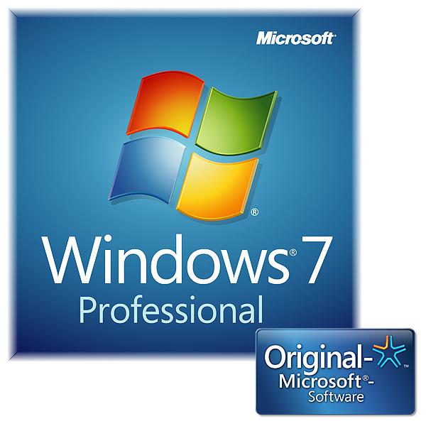 Microsoft Windows 7 Professional SB 64bit