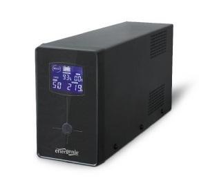 UPS mit USB und LCD Display 1500 VA schwarz