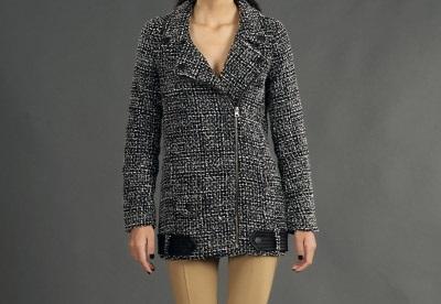 Damen MID-LENGTH TWEED JACKET