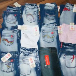 Crazy Bootcut Hosen Jeans Hose 028