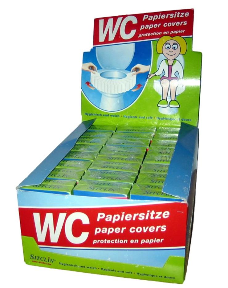 SITCLIN WC-Sitzschutzauflagen 4er Packung