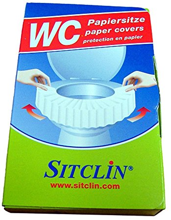 SITCLIN WC-Sitzschutzauflagen 4er Packung
