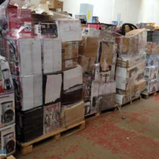 Versandrückläufer Haushaltsgeräte PALETTEN