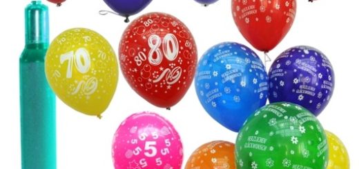 Helium-Set für Party, Geburtstag, Hochzeit etc.