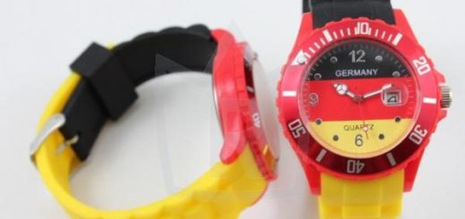 Germany Silikon Armbanduhr mit und ohne Datum