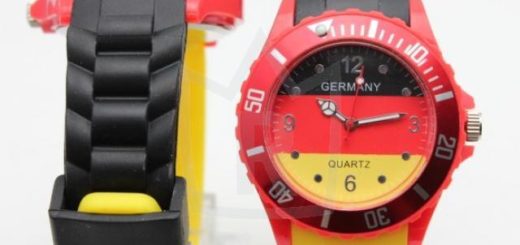 Germany Silikon Armbanduhr mit und ohne Datum