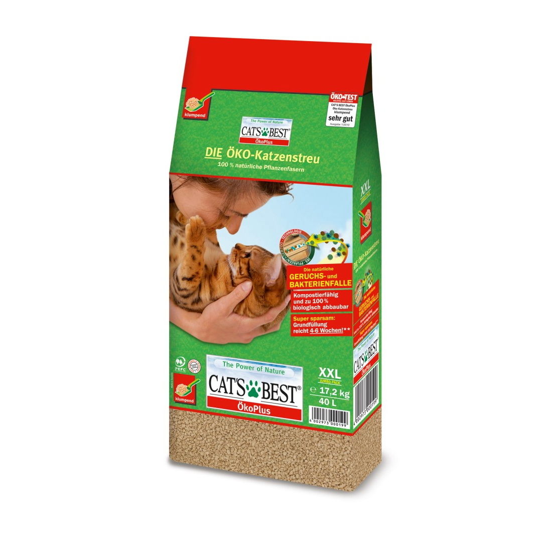 Großhandel Katzenstreu - Cat`s Best Öko Plus
