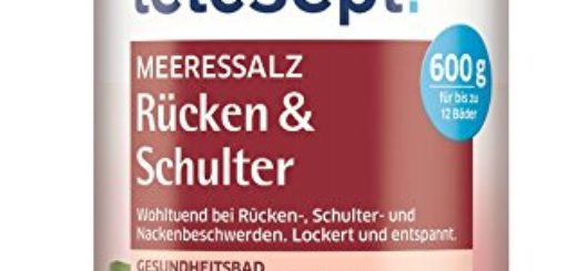 Tetesept Meeressalz Rücken & Schulter, 600 g Packung