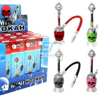 Wasserpfeife Mini Shisha SKULL ca. 21cm