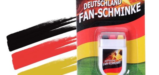 Schmink-Stift Fan-Schminke Make-Up WM EM Fußball-Schminke