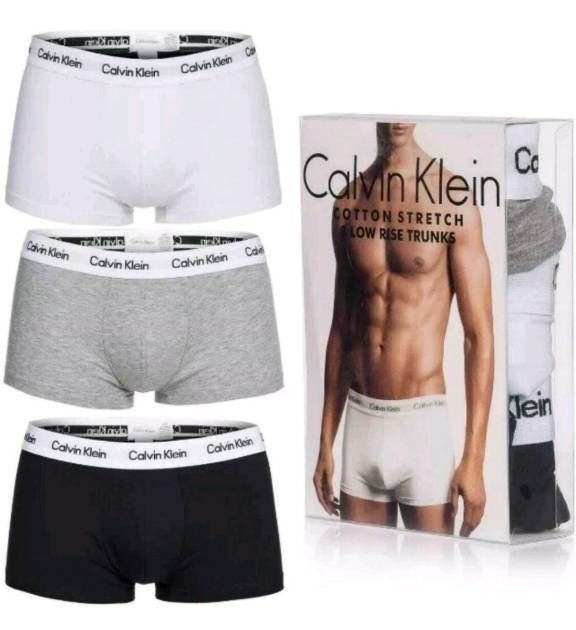 Grosshandel Calvin Klein Herren Boxershorts Trunk 3er Pack