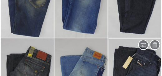 Jeans Mix Diesel, G-Star, Replay, Levis, Jack & Jones, LTB, Only, Vero Moda, Wrangler, Lee