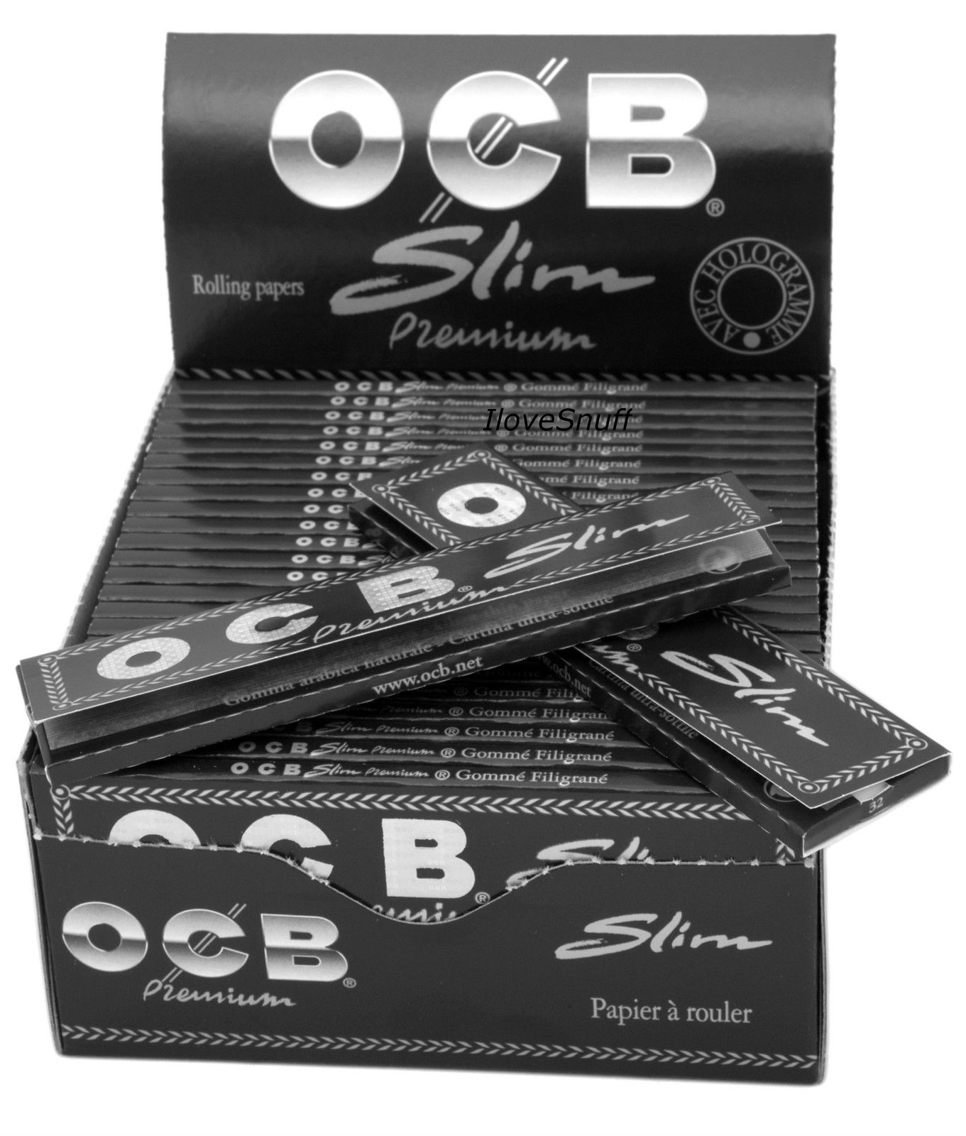OCB Premium Long Slim 50er Box/32 Blatt