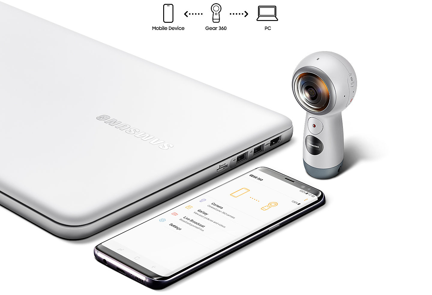 Samsung Gear 360 - 2017 white