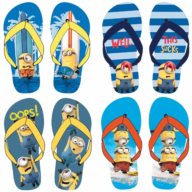 Flip Flops 4-fach sortiert Größe 27-34