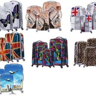 KOFFERSET 3 -TEILIG HARTSCHALENKOFFERSET