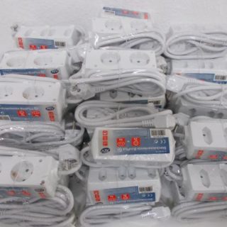 Steckdosenleiste 1,4m mit Kindersicherung 50Hz 3500 Watt