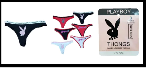 Playboy Unterwäsche Damen Marken Tangas Strings