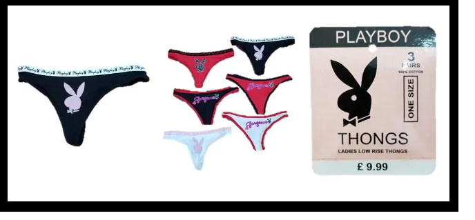 Playboy Unterwäsche Damen Marken Tangas Strings