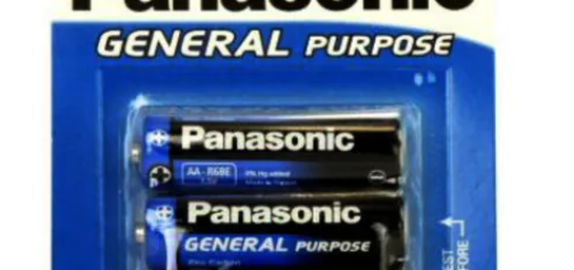 Panasonic Mignon AA / LR6-BP4 Batterie Blister Verpackung