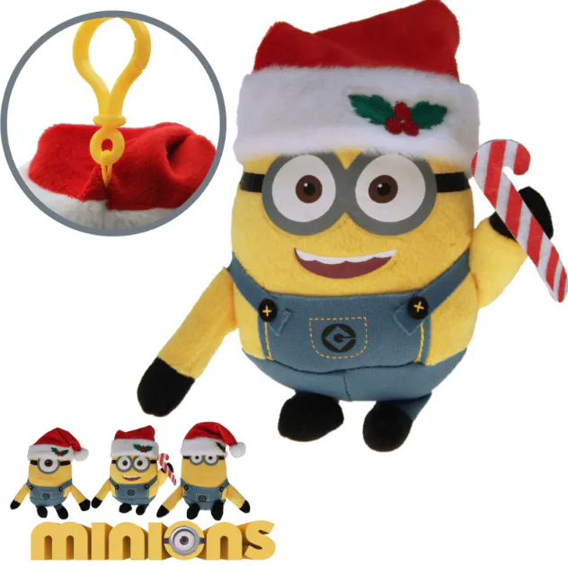 Plüsch Minions Weihnachten
