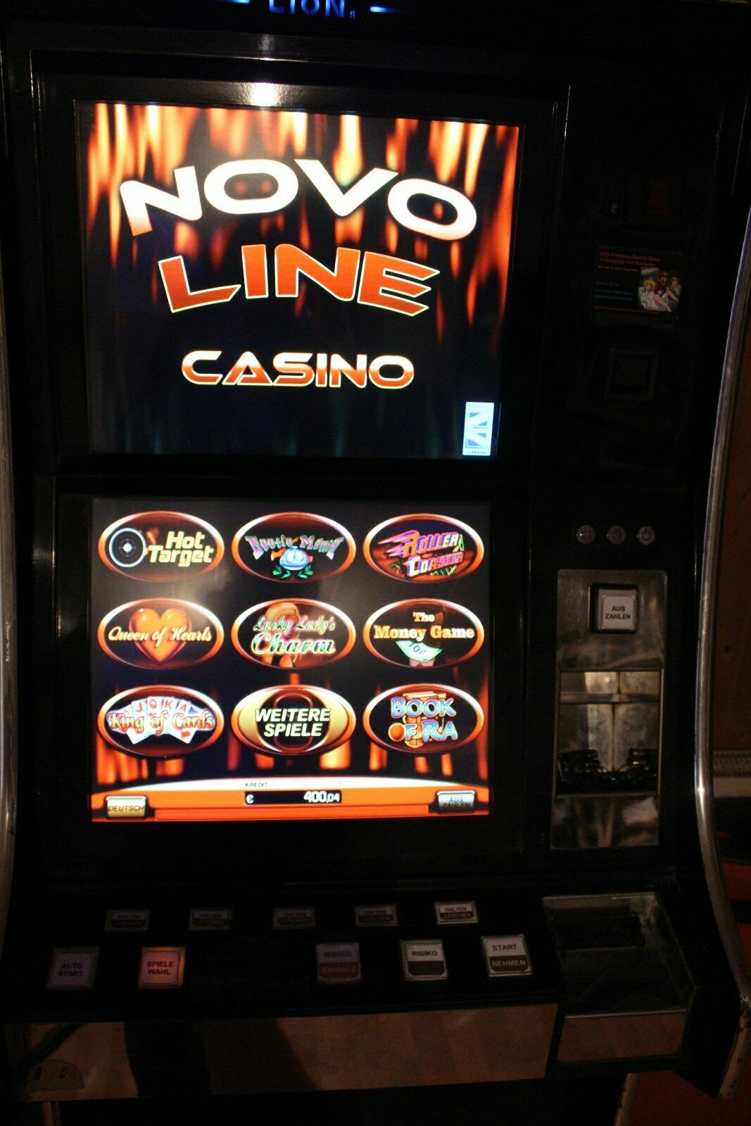 Novoline Spielautomat Magic Games