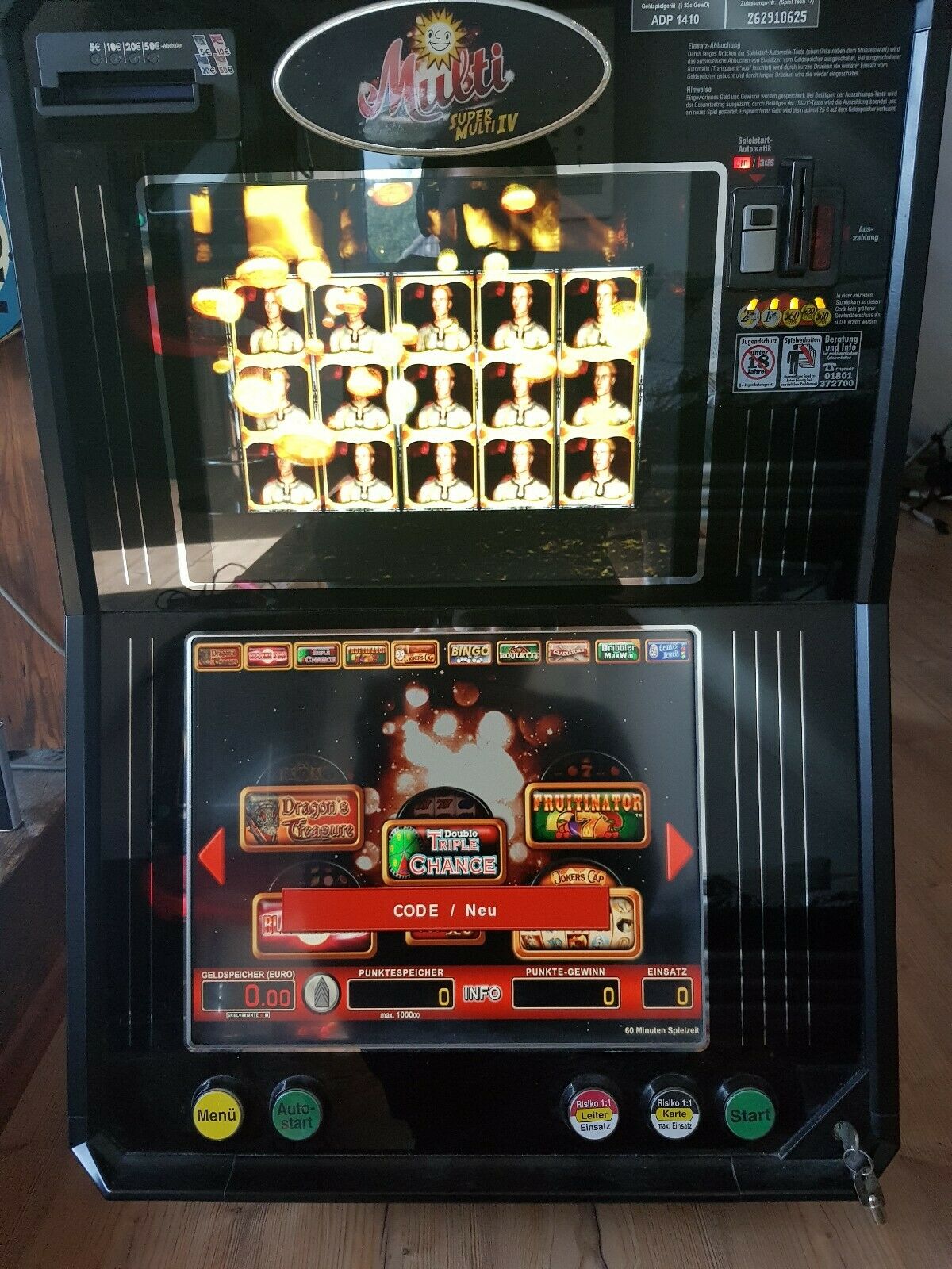 Merkur Multi 4 Spielautomat