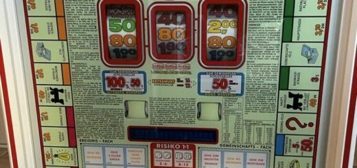 Bally Monopoly Geldspielautomat fast wie Neu