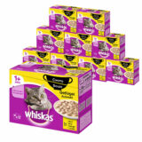 Whiskas 120er Mega-Multipack Katzenfutter - verschiedene Sorten