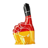 Aufblasbarer Zeigefinger "Deutschland" WM 2018