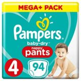 Pampers Baby-Dry Pants Maxi Mega Pack