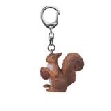 Schlüsselanhänger Eichhörnchen mit Strass